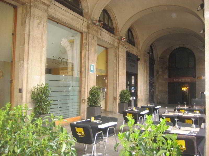 Roma Reial Hotel Barcelona Exterior foto