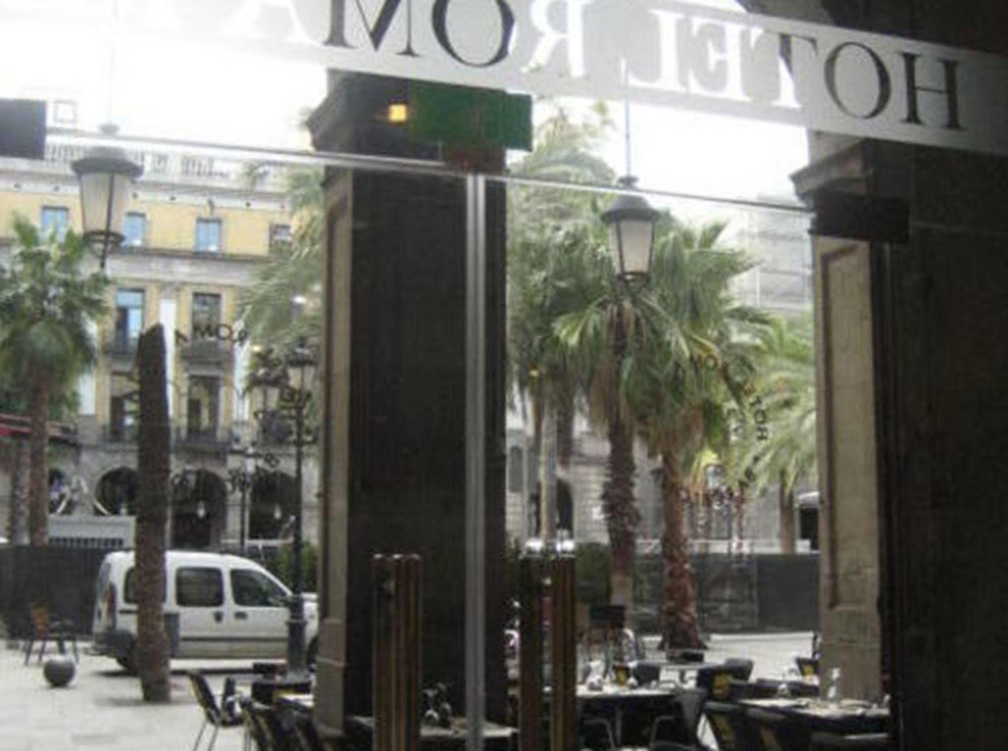 Roma Reial Hotel Barcelona Exterior foto
